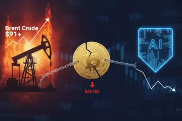 Bitcoin sous 64 000 $ : pétrole, IA et Fed tirant le marché vers le bas