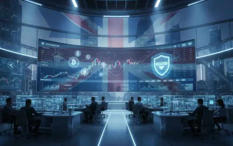 Coinbase au Royaume-Uni : une licence pour les actions et les contrats perpétuels